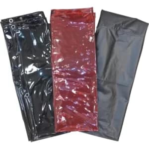Image of 1300X1800MM Amber Hi-vis PVC Welding Curtain