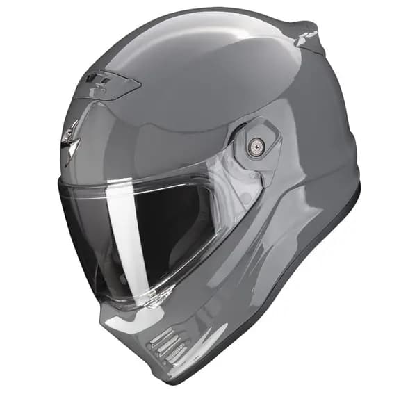 Image of Scorpion Covert FX Solid Cement Grey Full Face Helmet Size XS