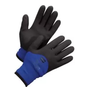 Image of Honeywell Cut Resistant Gloves, Nitrile Coated, Thermal, Size 9