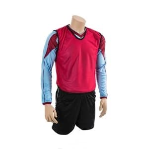 Image of Mesh Training Bib (Youth, Adult) Red Youths
