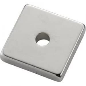 Image of Permanent magnet Rectangular N35M 1.21 T Temperature limit max.