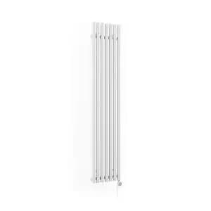 Image of Terma Rolo Room Vertical Electric Designer Radiator, White (W)370mm (H)1800mm