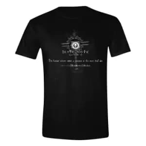 Image of Death Note T-Shirt Rules Size L
