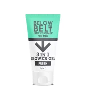 Image of Below the Belt Grooming 3-in-1 Fresh Shower Gel 75ml