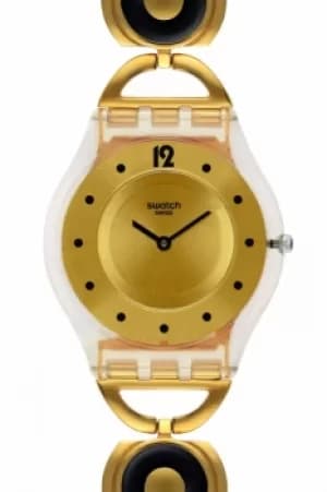 Image of Ladies Swatch Skins Caring Swing Watch SFW106G