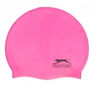 Image of Slazenger Silicone Swimming Cap Adults - Pink