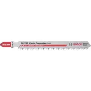 Image of Bosch Accessories 2608900566 EXPERT 'Plastic Composites Clean' T 301 CHM jigsaw blade, 3 pieces 3 pc(s)