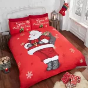 Image of Stop Here Duvet Set - Single