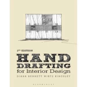 Image of Hand Drafting for Interior Design by Diana Bennett Wirtz Kingsley (Paperback, 2014)
