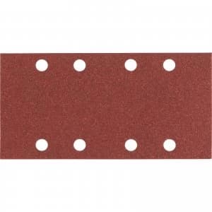 Image of Bosch Punched Hook and Loop Sanding Sheets 93mm x 186mm 40g Pack of 10