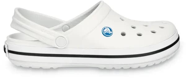 Image of Crocs Unisex Crocband Clogs White M12