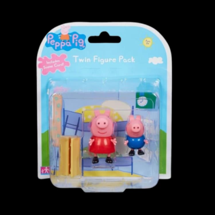 Image of Gurli Gris Twin Figure Pack Bedroom Scene Figures BED-6692