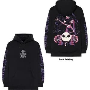 Image of Disney - The Night Before Christmas Jumbo Unisex Large Hoodie - Black