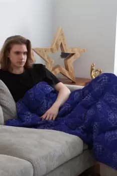 Image of Gaming Remote Print Weighted Blanket
