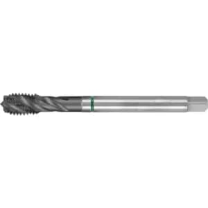 Image of E474 M6 HSS-E Green Ring Spiral Flute Machine Tap - Super B Finish - DIN 371