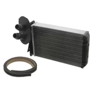 Image of Radiator Heater Matrix Heat Exchanger 18764 by Febi Bilstein Lhd only