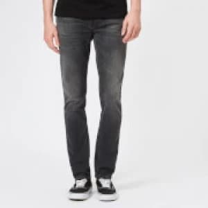 Image of Nudie Jeans Mens Lean Dean Straight Jeans - Mono Grey - W38/L32