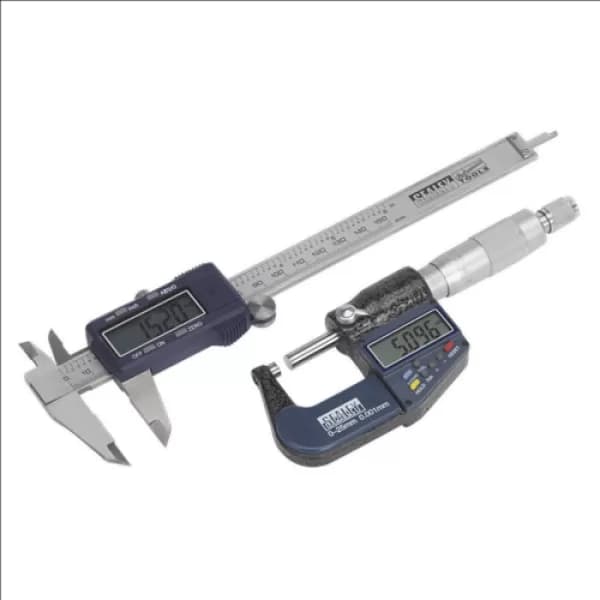 Image of Genuine SEALEY AK9637D Digital Measuring Set 2pc