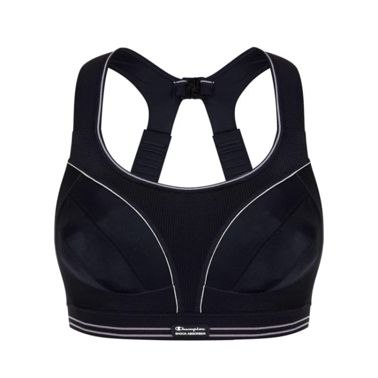 Image of Shock Absorber Ultimate Run Bra Black female 34B