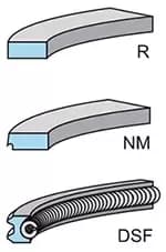 Image of Piston Ring Kit 800111510000 by Kolbenschmidt