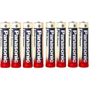 Image of Panasonic 136005 AAA Battery 1.5V Alkali-manganese Pro Power 4+4