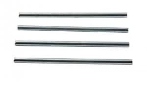 Image of Q-Connect Letter Tray Steel Risers - 4 Pack