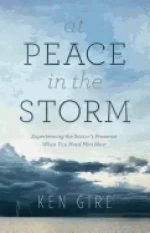 Image of at peace in the storm experiencing the saviors presence when you need him m