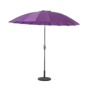 Image of Sturdi Aluminium Round 2.7m Shanghai Parasol (base not included) - Plum