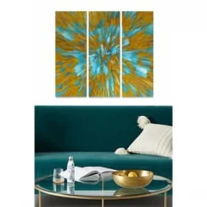 Image of MDF1185735 Multicolor Decorative MDF Painting (3 Pieces)
