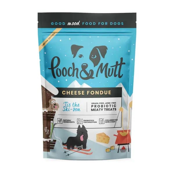 Image of Carnilove Pooch and Mutt Christmas Turkey and Cranberry Probiotic Meaty Dog Treats