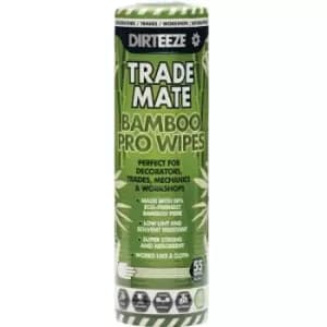 Image of Bamboo Hand & Surface Dry Wipes (PK-55) - Dirteeze