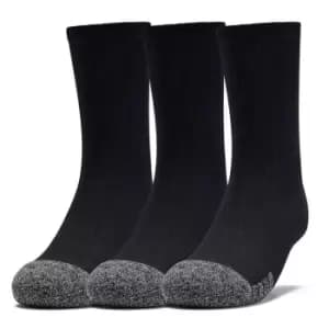 Image of Under Armour Heatgear Crew 3pk 99 - Black