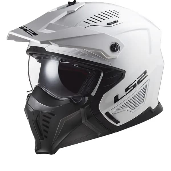 Image of LS2 OF606 Drifter Solid White 06 Multi Helmet Size 2XL