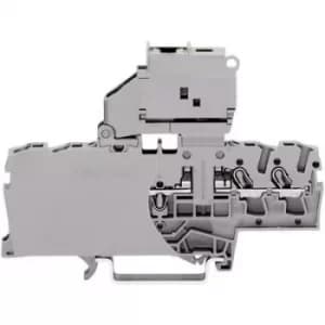 Image of WAGO 2002-1811 Fuse terminal 6.20 mm Pull spring Configuration: L Grey