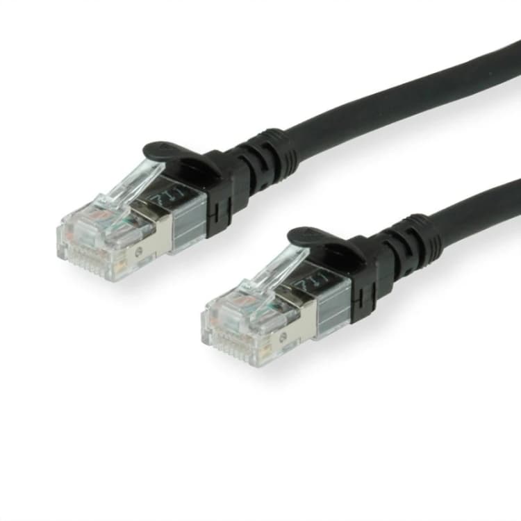 Image of ROLINE 21152654 networking cable Black 1.5 m Cat6 S/FTP (S-STP)