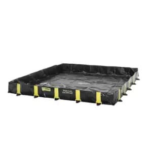 Image of RIGID-LOCK QUICKBERM, DIMS. 10'W x 10'L x 12"H, CAP. 745 GALS.
