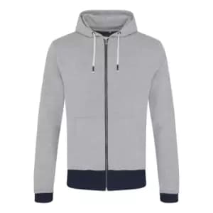 Image of Ecologie Mens Okavango Contrast Zoodie (L) (Heather/Navy)