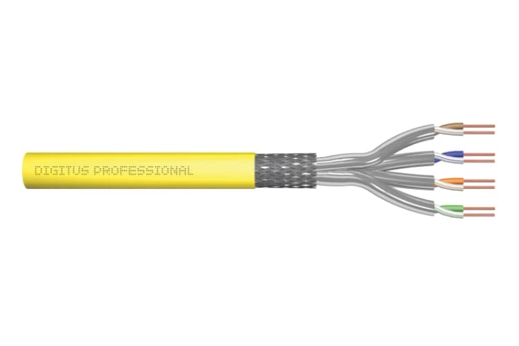 Image of Digitus CAT 7A S/FTP installation cable. 100 m. simplex. Dca-s1a d1 a1