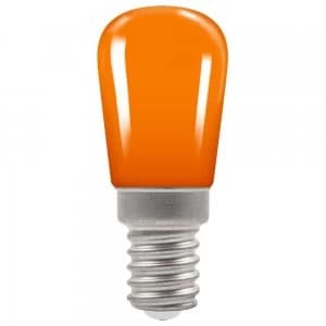 Image of Crompton LED Coloured Pygmy SES E14 1.3W - Amber Warm White