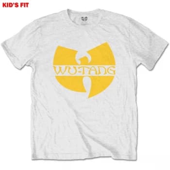 Image of Wu-Tang Clan - Logo Kids 11 - 12 Years T-Shirt - White