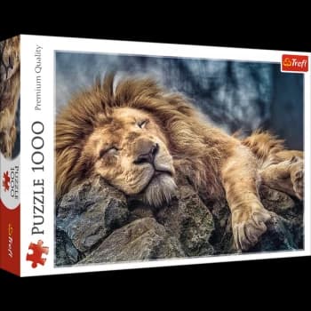 Image of Trefl Sleeping Lion Jigsaw - 1000 Piece