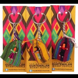 Image of Worry Doll Key Ring