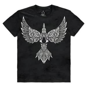 Image of Assassins Creed - Raven Mens Large T-Shirt - Black
