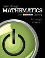 Image of basic college mathematics with p o w e r learning