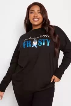 Image of Slogan Christmas Top
