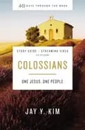 Image of colossians bible study guide plus streaming video one jesus one people