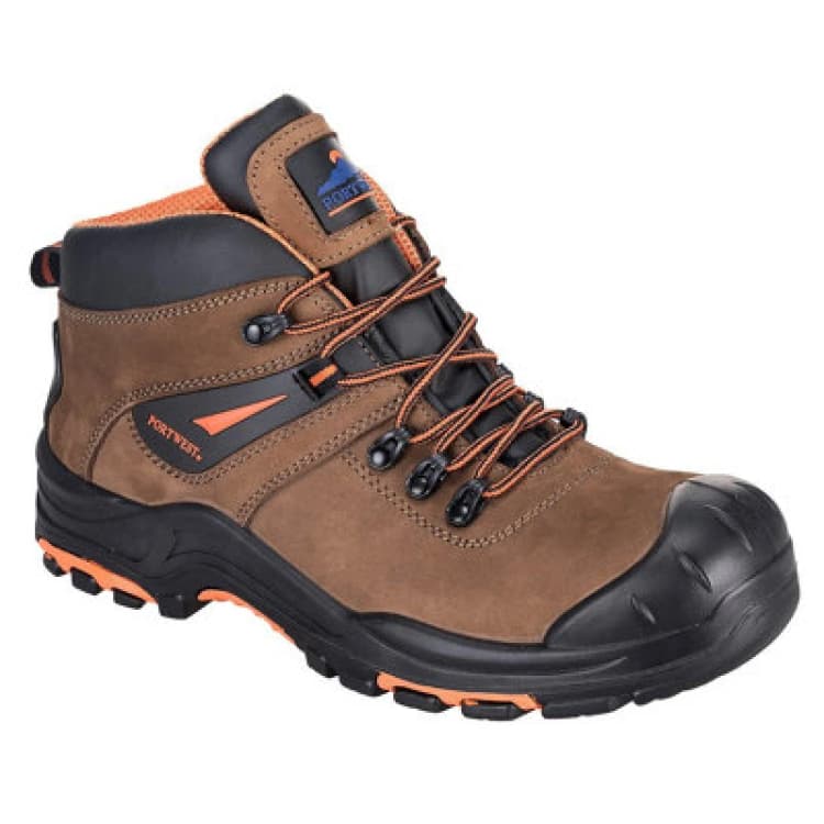 Image of Portwest Compositelite Montana Safety Hiker Boots FC17BRR40 Colour: Brown