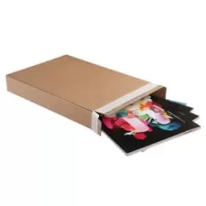 Image of Purely Everyday Carton Box Peel and Seal Kraft 165X46X240, Box of 25
