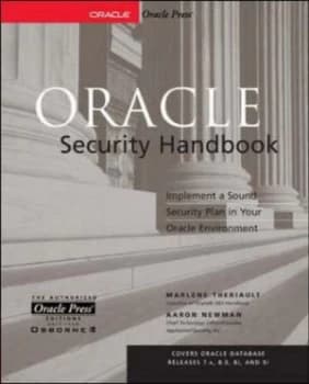 Image of Oracle Security Handbook by Marlene Theriault and Aaron Newman Book