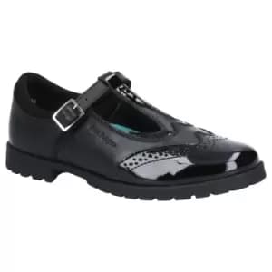 Image of Hush Puppies Girls Maisie Leather Mary Jane School Shoes UK Size 1 (EU 33)